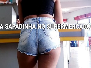 #Bunda  Sexy Teen Supermarket - SAFADINHA NO SUPERMERCADO