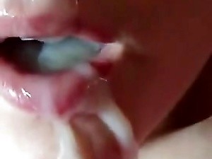 Cum in own mouth inspiration 4