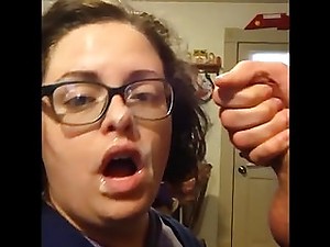 unerring bbw gets facials compilation